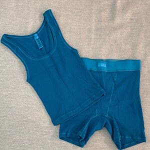 SKIMS Ribbed Tank and Brief Set